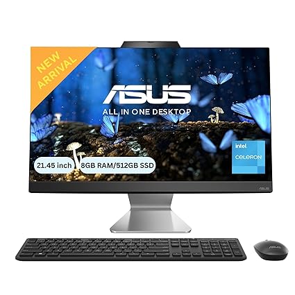 desktop computer setup