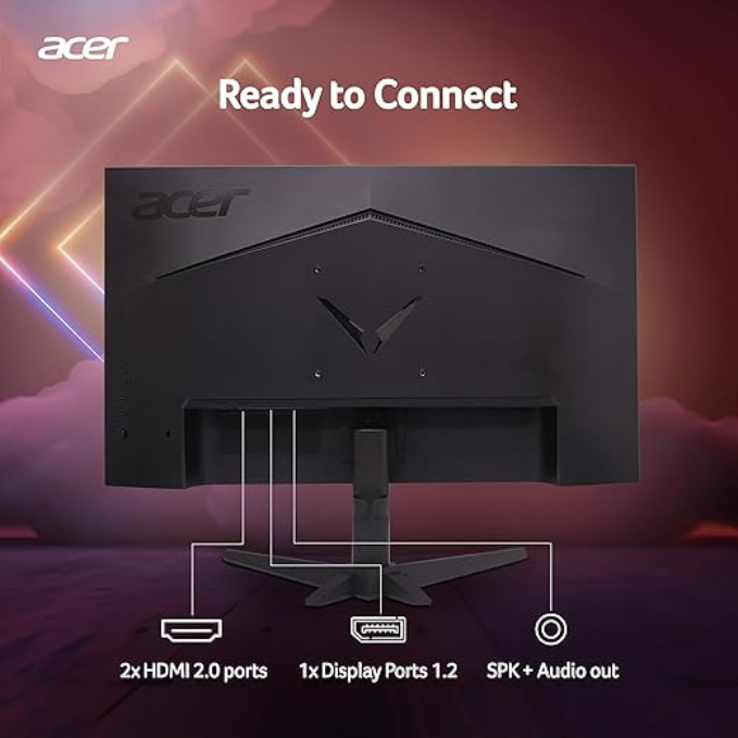 “Ergonomic Acer PC Monitor with tilt adjustment”