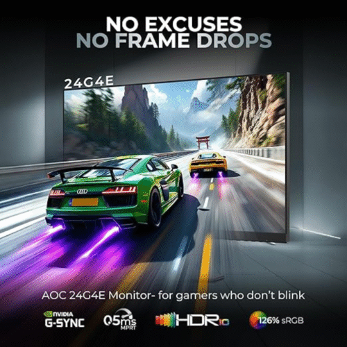 HDR10 and 126% sRGB colors on AOC PC Monitor Gaming